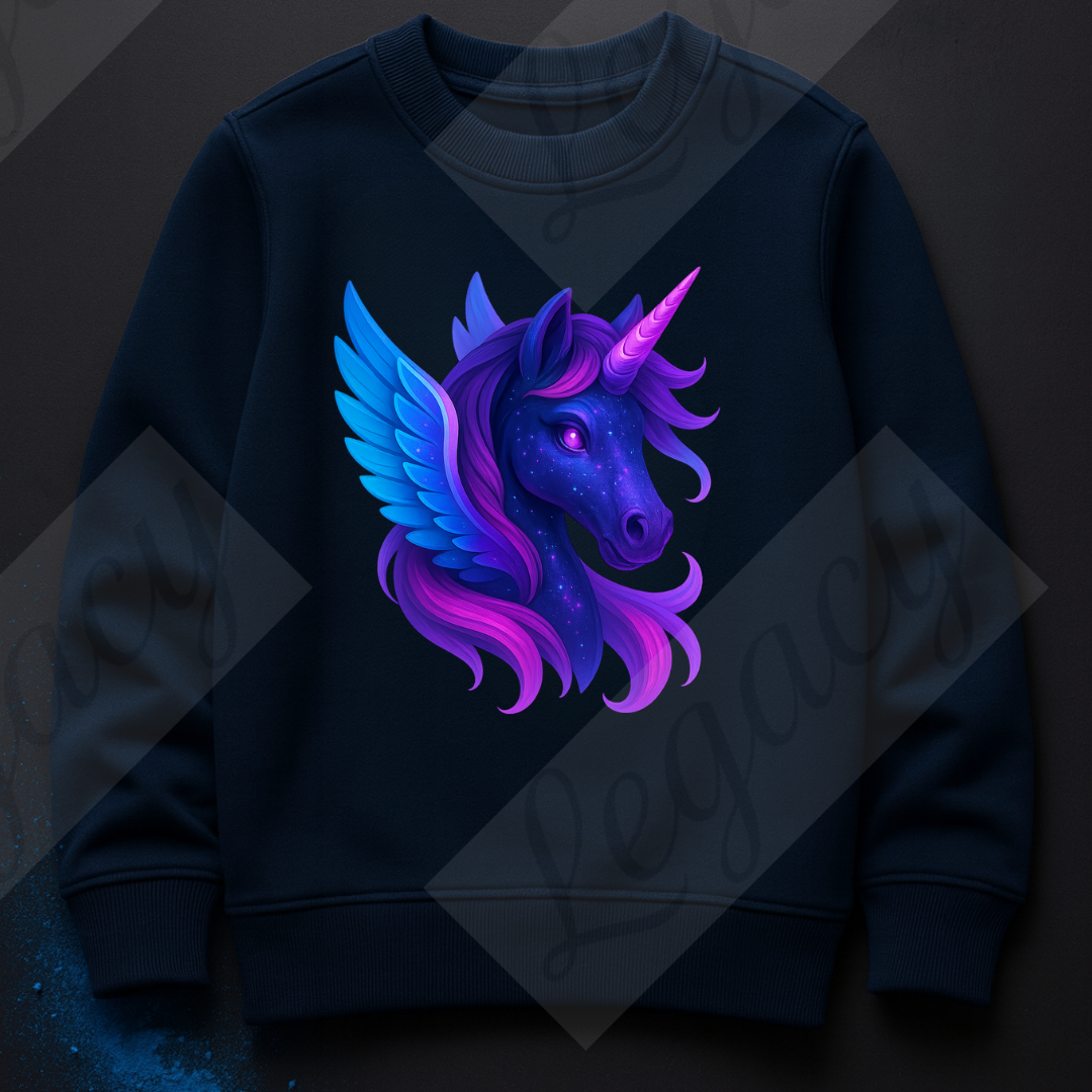 Unicorn Kinder Pullover