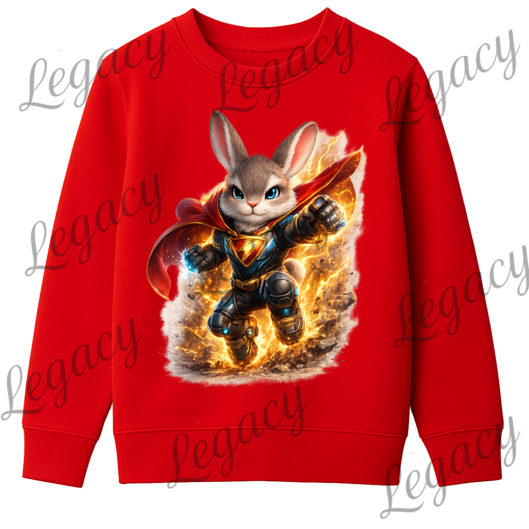 Super Hase Kinder Pullover