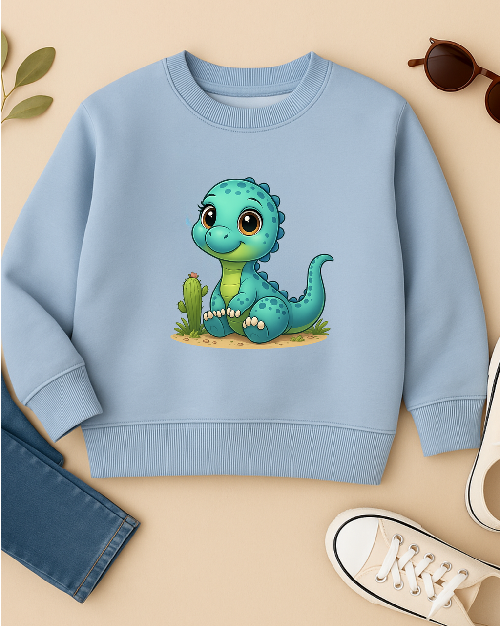 Dino Kinder Pullover