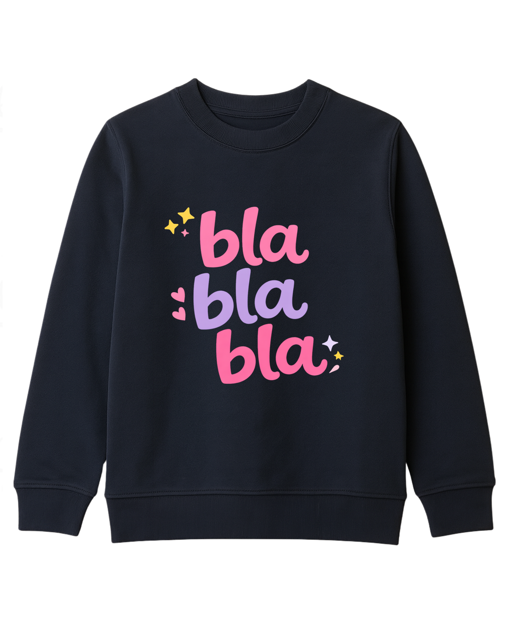 Bla bla bla Kinder Pullover
