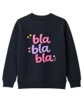 Bla bla bla Kinder Pullover