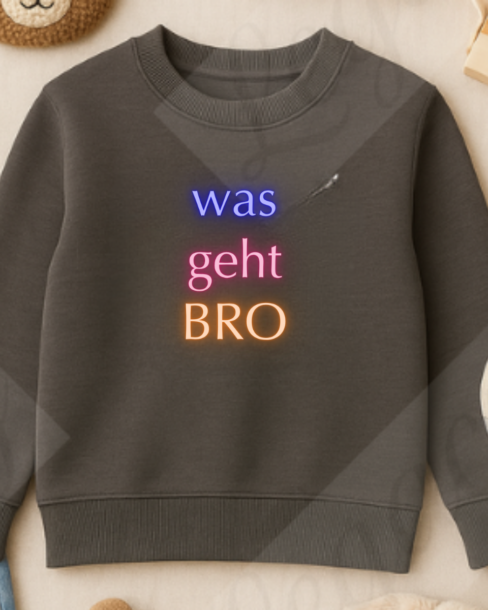 was geht BRO Kinder Pullover