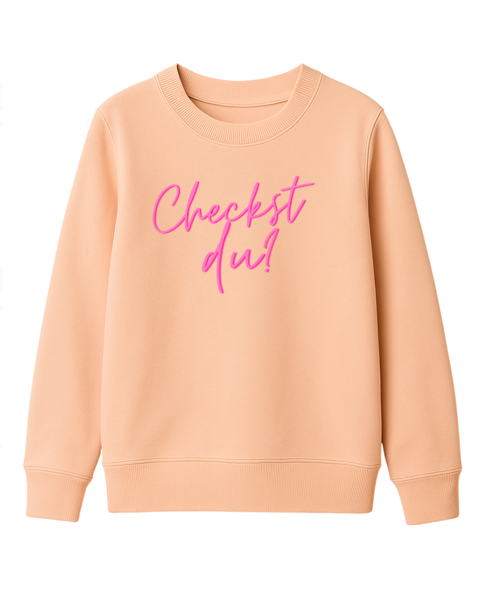 Checkst du? Kinder Pullover