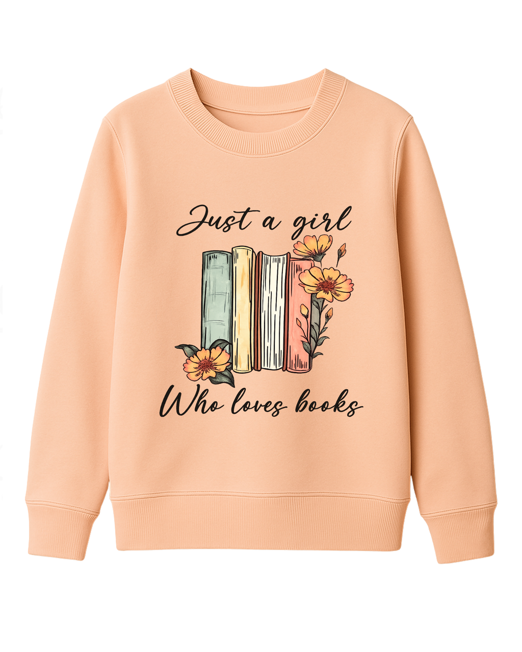 Just a Girl Kinder Pullover