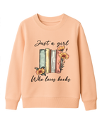 Just a Girl Kinder Pullover