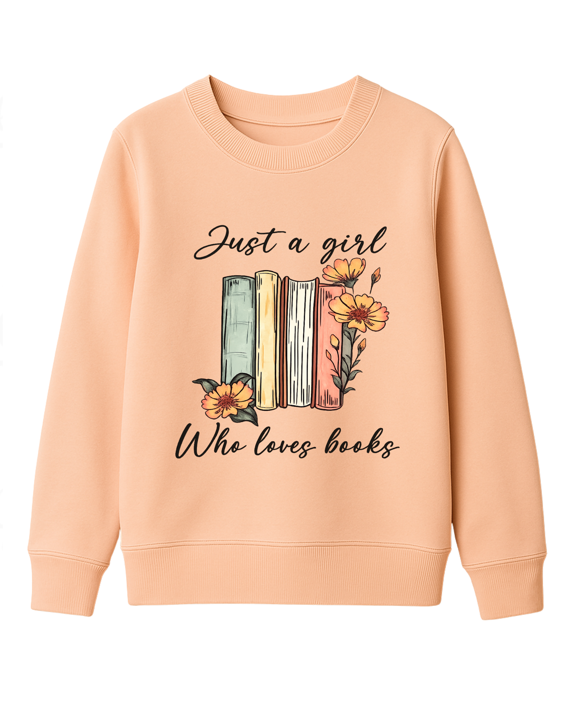 Just a Girl Kinder Pullover