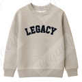 Legacy College Grau Kinder Pullover