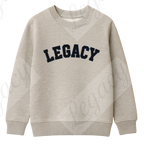Legacy College Grau Kinder Pullover